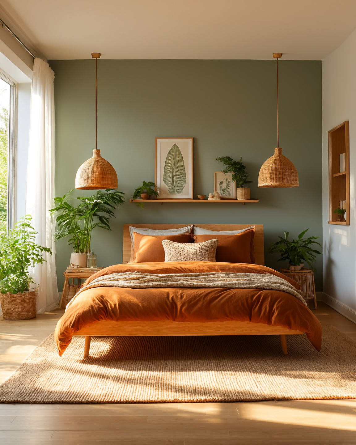 Percale beddengoed set  - mokka