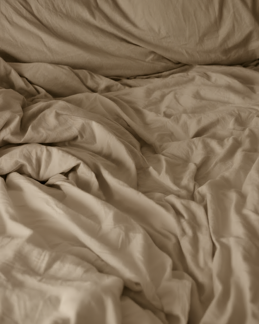 Percale beddengoed set  - creme