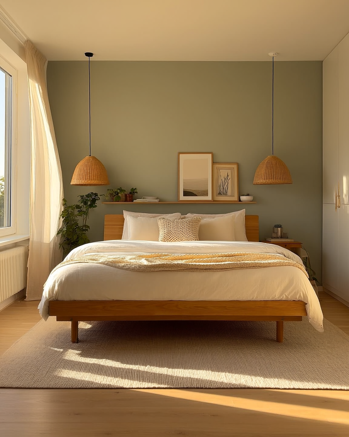 Percale beddengoed set  - creme