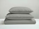 Percale beddengoed set - grijs