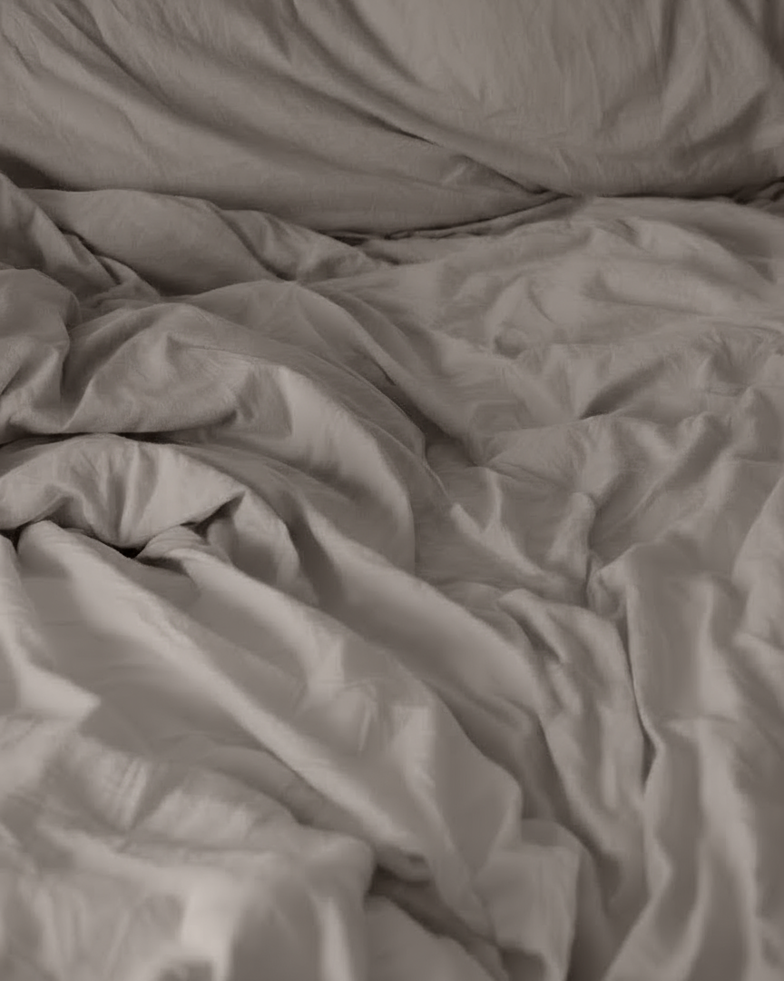 Percale beddengoed set - grijs