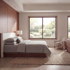 Percale beddengoed set - grijs