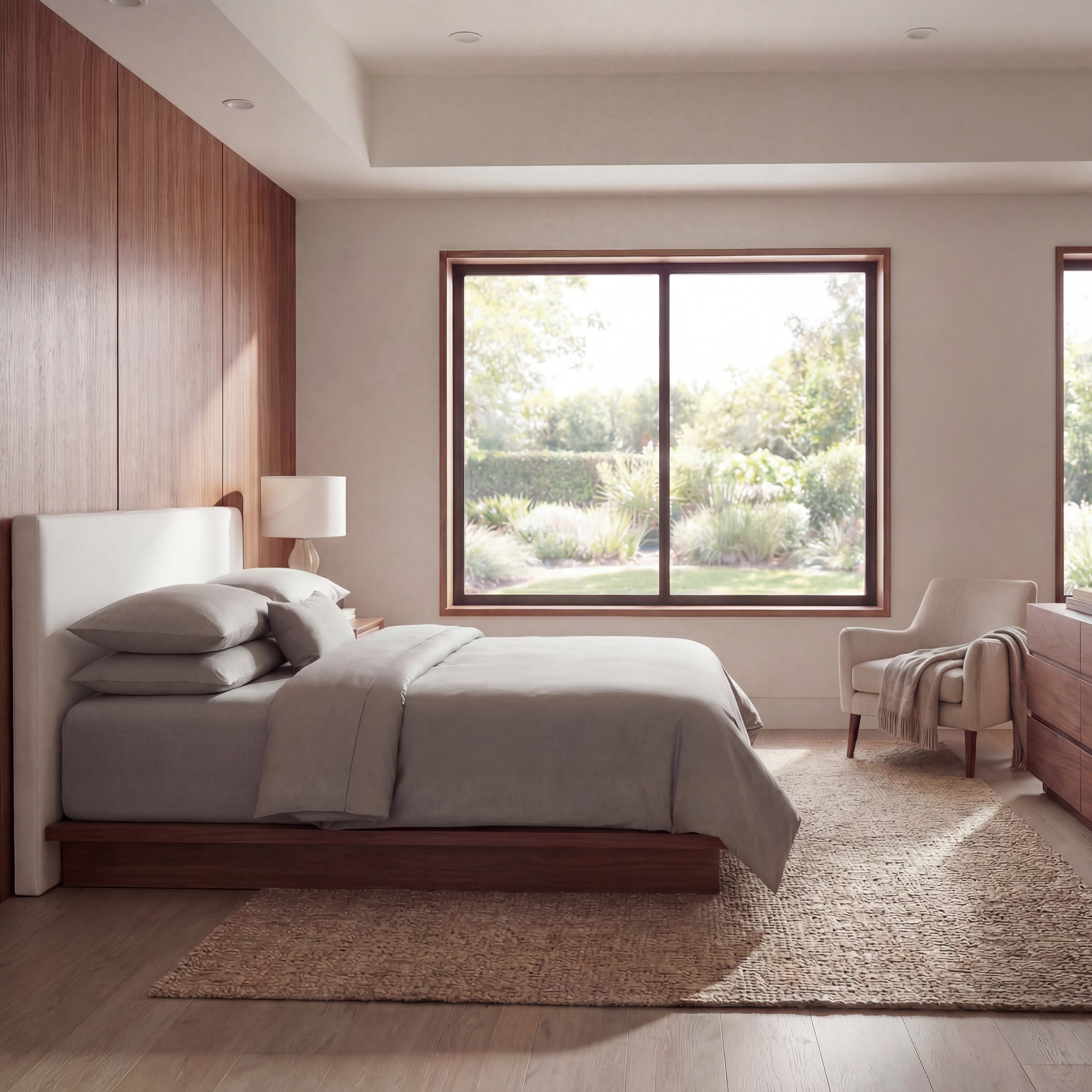 Percale beddengoed set - grijs