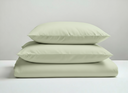 Percale beddengoed set - groen