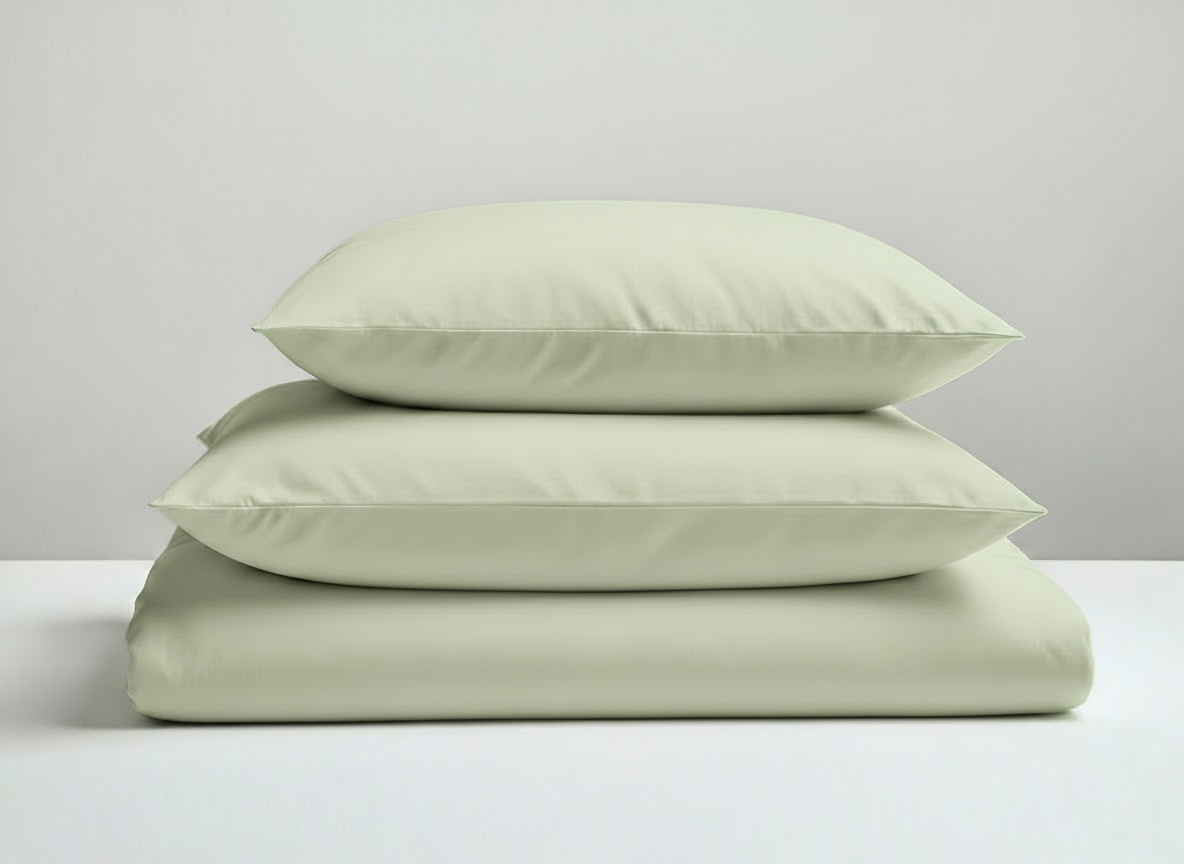 Percale beddengoed set - groen