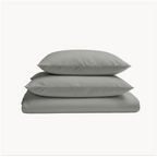 Percale beddengoed set - grijs