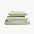 Percale beddengoed set - groen