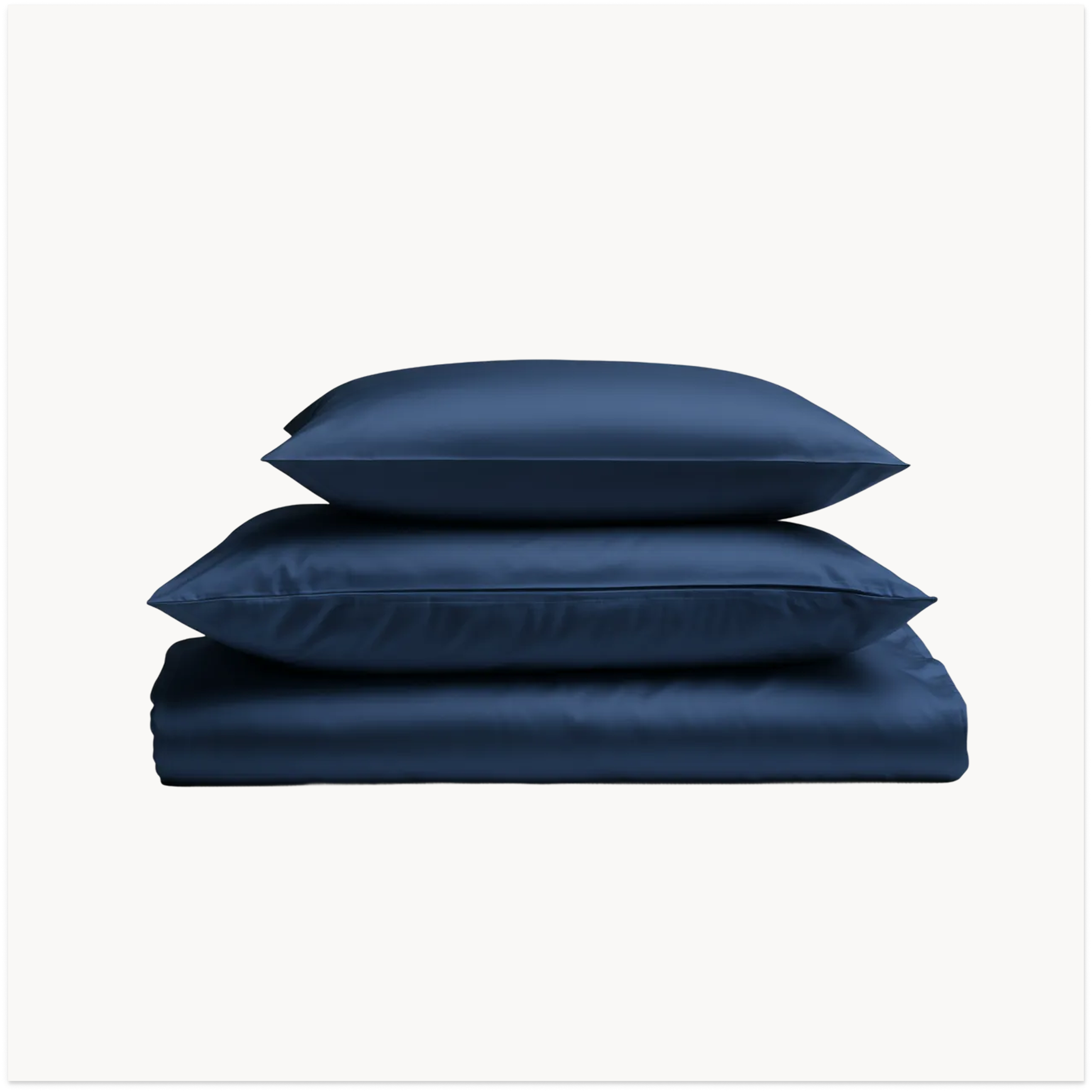 Satijn beddengoed set - Marine